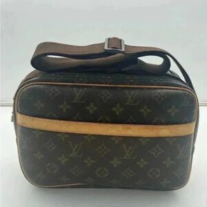 LOUIS VUITTON Reporter PM Crossbody Shoulder Bag M45254 Monogram (Unisex)